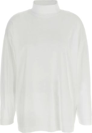 Haikure T-shirt Ivy a collo alto - Bianco