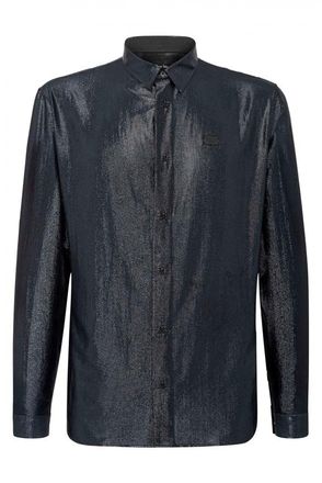 Philipp Plein LS Skull overhemd Zwart