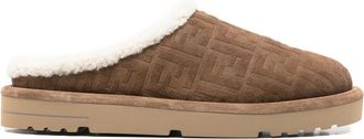 Fendi Afterski Clog Crosta Ff Slippers
