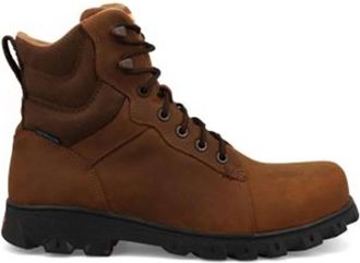 Twisted X Boots Mens Nano Safety-Toe Barnshield Waterproof Work Boot In Rustic Brown