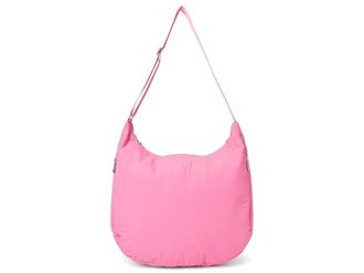 Baggallini Swift Hobo Crossbody Cross Body Womens Handbags B-lite Bloom Pink, Nylon