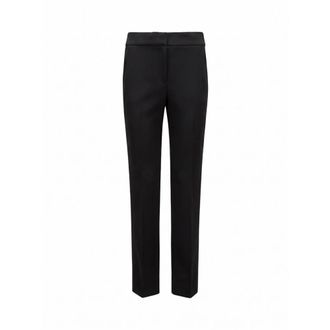 PESERICO Straight Broeken - Dames - Straight fit broeken - Zwart - L - Broeken