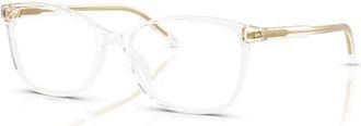 Dolce & Gabbana 52mm Rectangle optical glasses in Transparent at Nordstrom