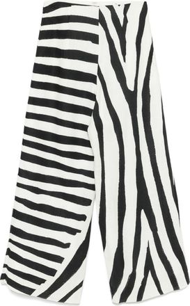 Cala de la Cruz Toya Trousers - Womens - Linen/Flax/Cotton