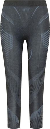 Off-white Black Slim Elasticated Pants