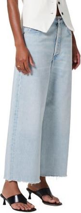 Citizens Of Humanity Ayla Raw Hem Crop Wide Leg Jeans in Sailor at Nordstrom Rack, Size 29