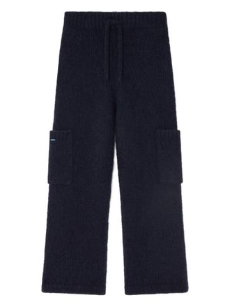 Alanui Gebreide broek met opgestikte zak - Blauw