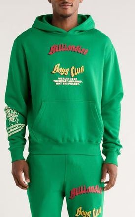 Billionaire Boys Club Motion Graphic Hoodie in Jolly Green at Nordstrom Rack, Size Xxx-Large
