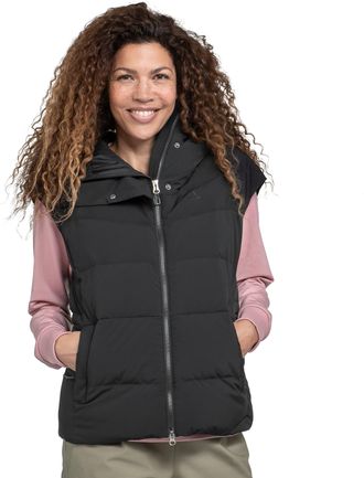 Sch&ouml;ffel Daunenweste SCH&Ouml;FFEL Down Vest Style Vindave WMS, Damen, Gr. 34, schwarz, Obermaterial: 90% Polyester, 10% Elasthan. Wattierung: 80% Daunen, 20% Feder