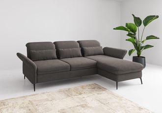 Sit&more Ecksofa »Emely, inkl. Sitztiefenverstellung« wahlweise mit Bettfunktion,Bettkasten,Kopf- & Armteilverstellung