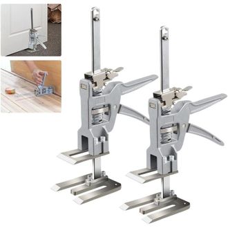 Elle Juego De 2 Palancas Manuales Que Ahorran Esfuerzo, Brazo Con Escala, Regulador De Altura Para Baldosas Cer&aacute;micas, Brazo Elevador De Laboratorio, Herra