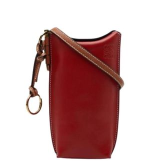 Loewe Pre-owned Schoudertas - Dames - Vintage Schoudertas - Rood - ONE Size - Leer - Vintage