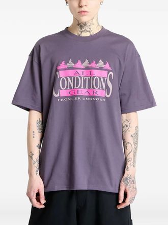 Nike Dri-Fit T-shirt - men - Cotton - S - Purple