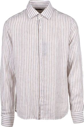 Paul & Shark Soffio Linen Shirt - Heren - Casual Overhemden - Veelkleurig - M - Linnen - Overhemden