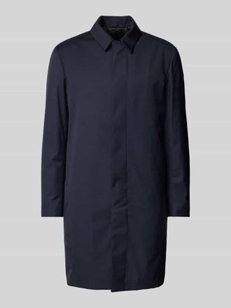 Calvin Klein Mantel mit Umlegekragen in Marine, Gr&ouml;&szlig;e S