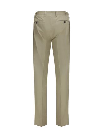 Germano Merino Wool Trousers - Beige