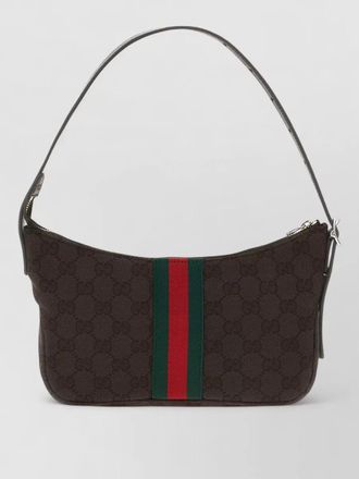 Gucci gg fabric small lunetta shoulder bag