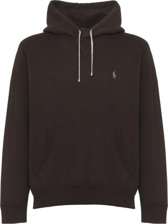 Ralph Lauren Hoodies & sweatvesten, Heren, Bruin, XL, Katoen, Cotton Blend Sweatshirt