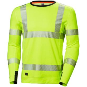 Helly Hansen Hh Lifa Active Hi Vis Crewneck 75111