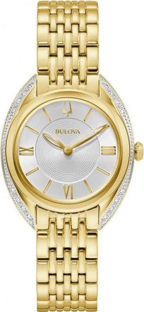 Bulova Womens 98R298 Ladies Classic Watch - Gold - One Size
