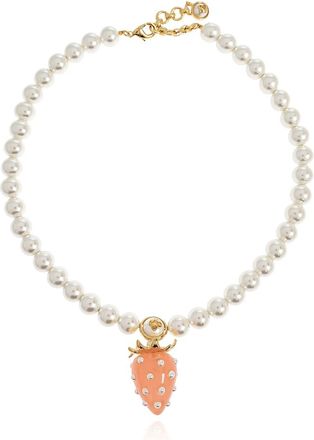 Casablanca Strawberry-pendant Necklace