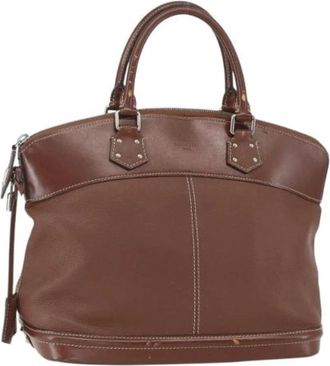 Louis Vuitton Pre-owned Handbags, female, Brown, Size: ONE SIZE Pre-owned Vintage Handbag