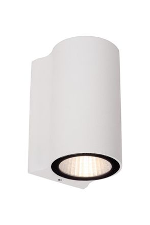 Lucide L&aacute;mpara de pared de aluminio con 1 led integrado, blanco