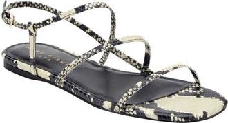 Marc Fisher Elysha Slingback Sandal in Bone Snake Embossed at Nordstrom, Size 5.5
