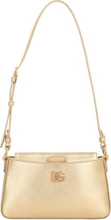Dolce & Gabbana Golden Logo Crossbody Bag