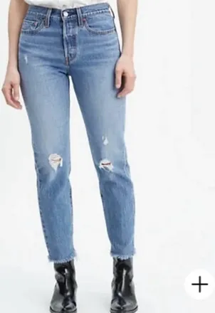 Levi's Premium Wedgie Icon Jeans In Truth Unfolds - Medium Wash