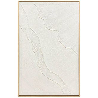 Atmosphera Atmosphera - Kohana Blanco 3d Tapiz 116x75cm Cr&eacute;ateur DInt&eacute;rieur