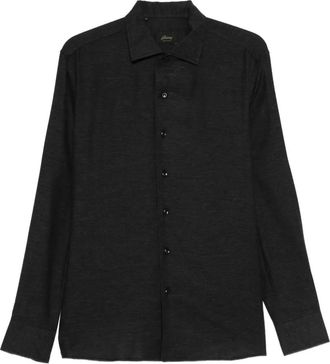 Brioni Camicia a maniche lunghe - Grigio