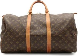 Louis Vuitton Pre-owned Boston Bag - Dames - Vintage Weekendtas - Bruin - ONE Size - Vintage