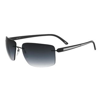 Silhouette Sunglasses, male, Black, Size: ONE SIZE Carbon Sunglasses Black/Grey Shaded