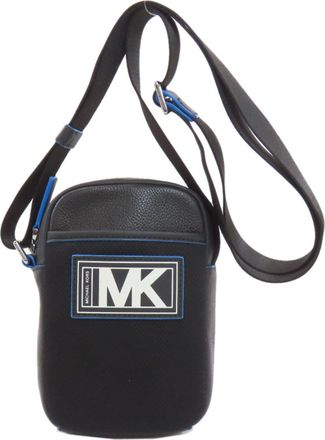 Michael Kors blue Leather Nylon Shoulder Bag (Pre-Owned)