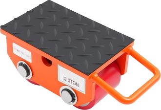 OEM Transportador De Maquinaria, Capacidad De Carga De 2,5 Toneladas, Almacenamiento Compacto, Color Naranja