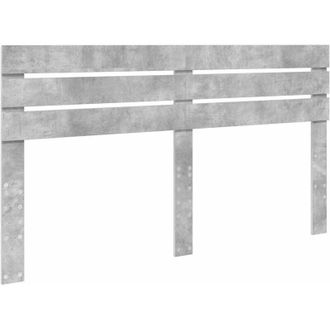 vidaXL vidaXL Testiera Grigio cemento 180 cm Legno multistrato