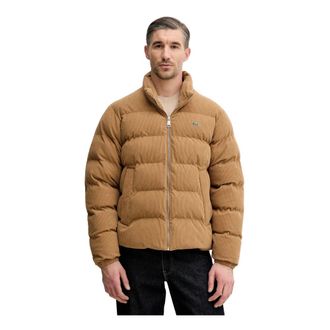 Lacoste Heren, Jassen, Bruin, Maat: 2XL Velours