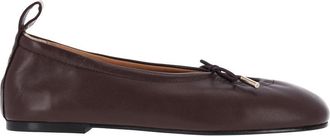 Alohas Brown Rosalind Leather Flats