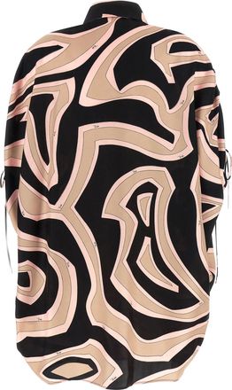 Emilio Pucci Womens Multicolor Silk Short Dress