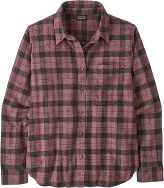 Patagonia LW Fjord Flannel Shirt Hemd f&uuml;r Damen | braun