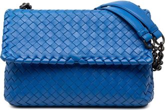 Bottega Veneta Pre-owned Bottega Veneta Small Nappa Intrecciato Olimpia Shoulder Bag Ladies B04833042L