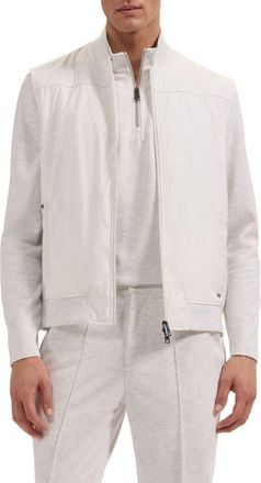 Bugatchi Soft Touch Knit Vest in Chalk at Nordstrom, Size Xx-Large