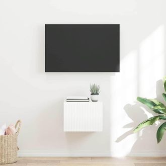 vidaXL Vidaxl Mobile Tv Da Parete 39 X 31 X 29,5 Cm Bianco Lucido