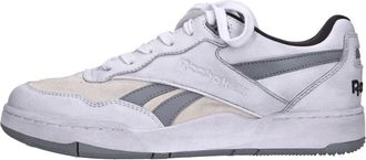 Reebok Sneakers Grijs - Dames - Fitnessschoenen - Grijs - 40 EU - Leer - Fitness