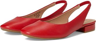 Life Stride Claire Womens Shoes Fire Red : 7.5 M (B), Leather