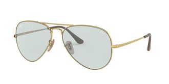 Ray-Ban RB3689 001/T3 Mens Sunglasses Gold Size 58