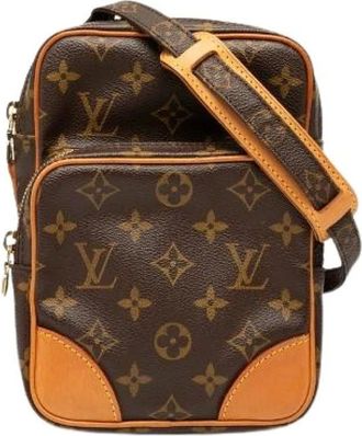 Louis Vuitton Pre-owned Cross Body Bags, female, Brown, Size: ONE SIZE Pre-owned Cross Body Bag