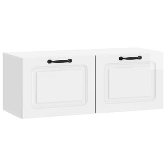 vidaXL Mueble Para Tv De Pared Brillante 78,5 X 31 X 30 Cm Vidaxl