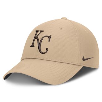 Nike Kansas City Royals Club Nike Mens Dri-FIT MLB Adjustable Hat in Brown | NB020GT5ROY-YPH